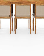 Royal Teak Wood 6 Seater Dining Set