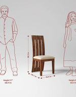 Elegant Teak Wood 6 Seater Dining Set with Bench (Finish Color - Honey)