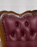 Modern Premium Teak Wood Executive Office Chair (Cheery)